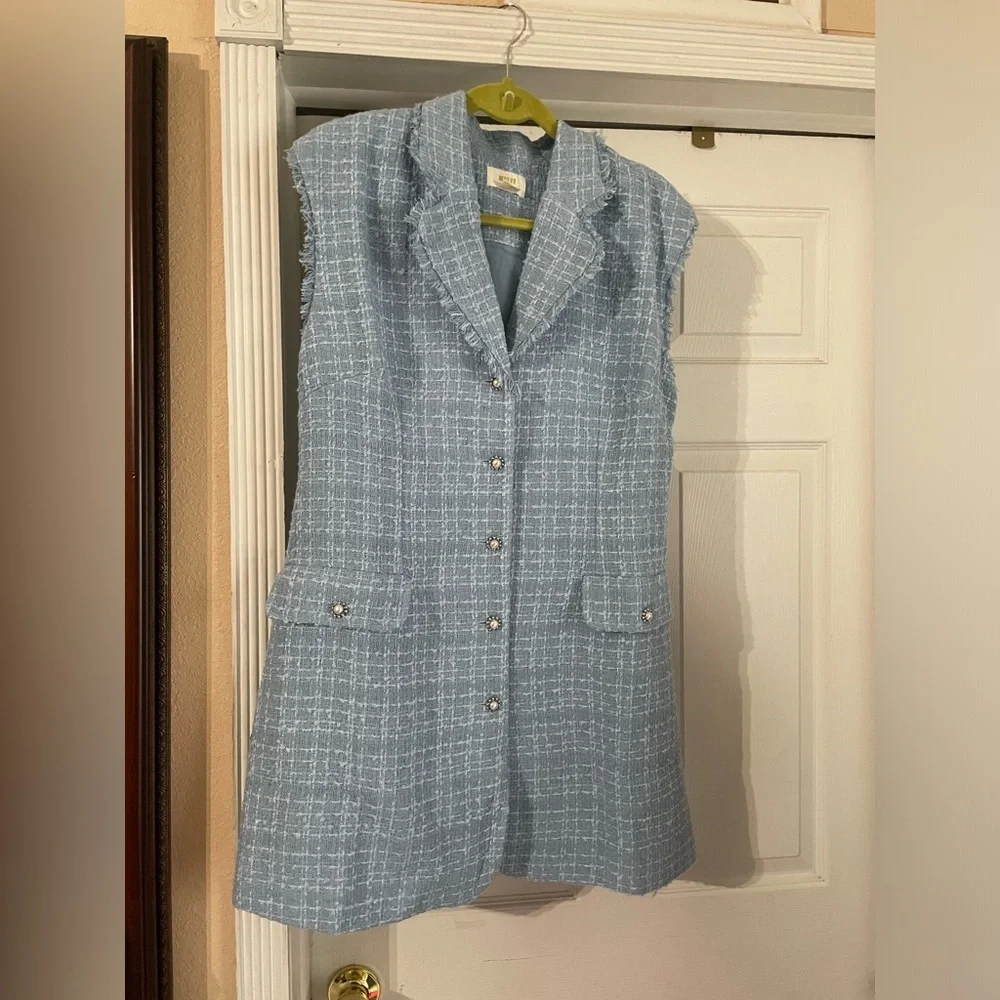 New Anthropologie Maeve Tweed blazer boucle Minidress varied sizes 🌹 J